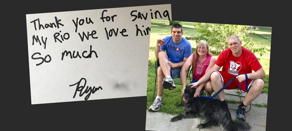 A RAGOM Miracle—A Special Angel Helps a Dog in Need